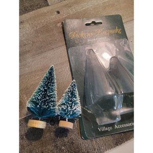 Pine snow tree Dickens Keepsake village accessory xmas